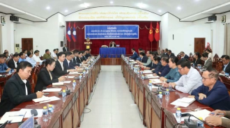 Lao Vice President Reviews Development Progress, Inspects Chinese-Funded Vocational Training Centre in Oudomxay